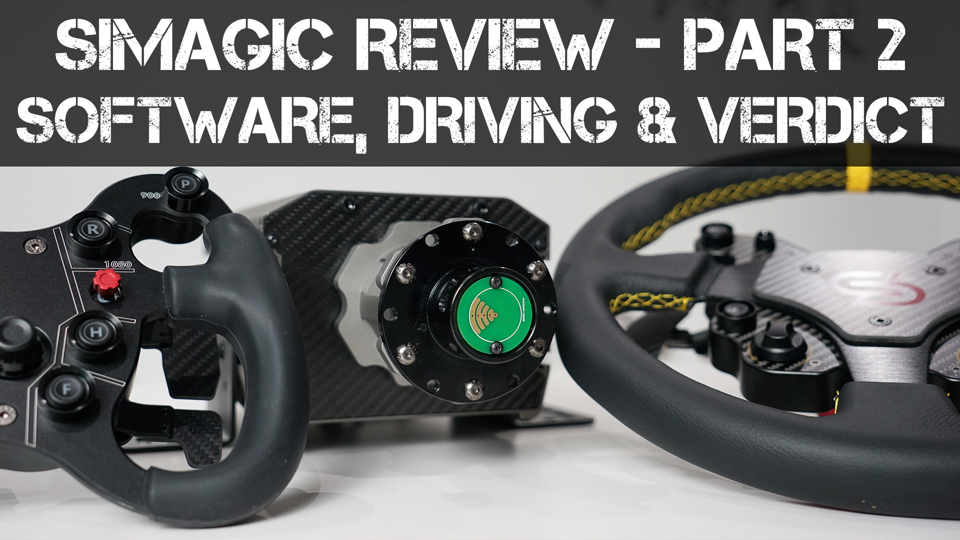 Simagic M10 Direct Drive Review Part 2 Software Driving Tests