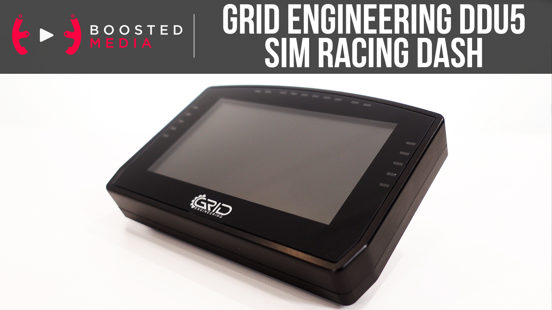 REVIEW Grid Engineering DDU5 Sim Racing Dash Boosted Media