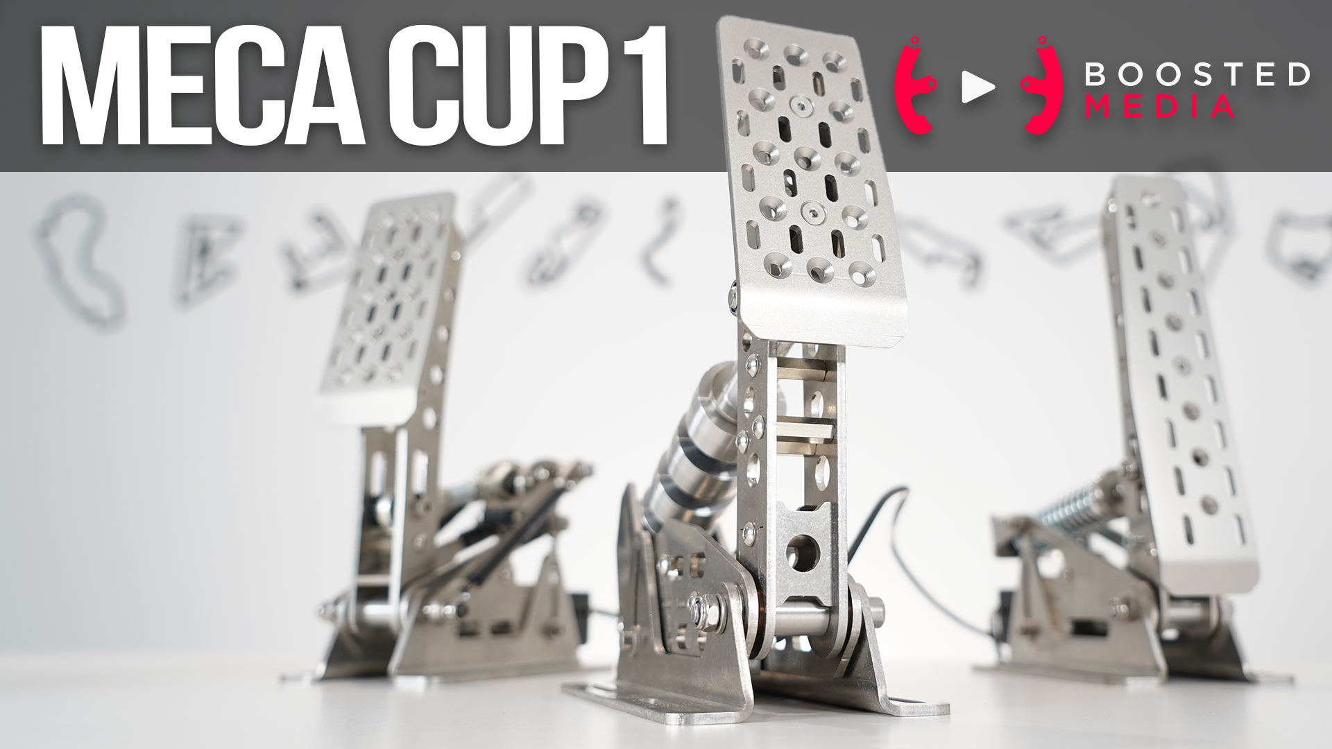 REVIEW MECA CUP1 Load Cell Sim Racing Pedals Boosted Media