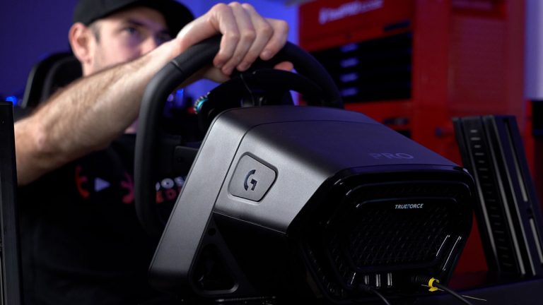 Logitech Direct Drive Racing Wheel Driving Test