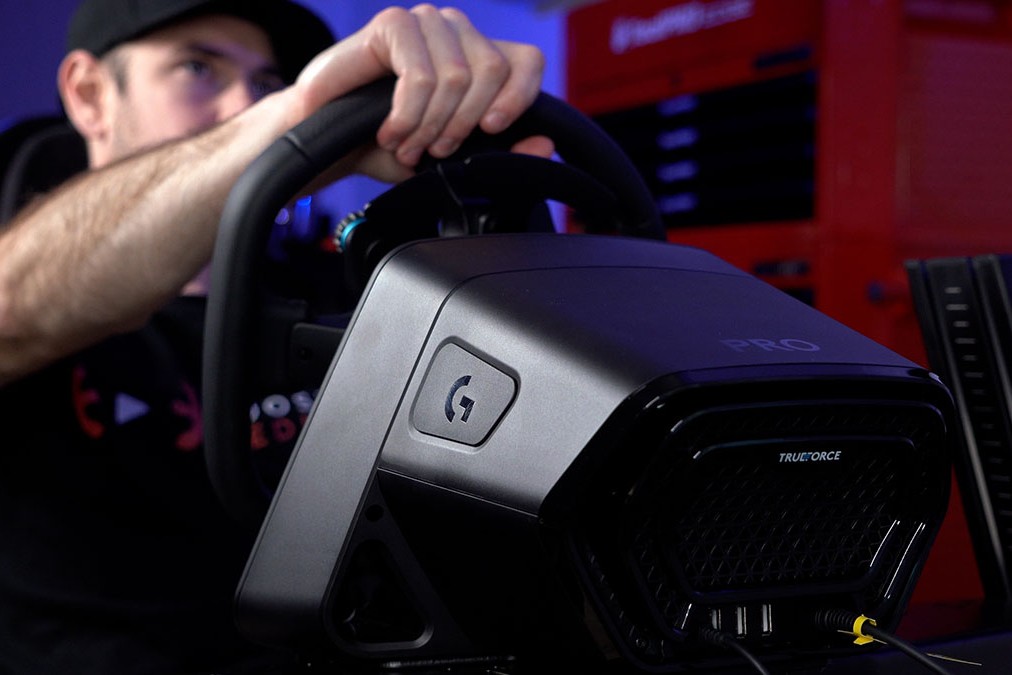 Logitech Direct Drive Racing Wheel Driving Test