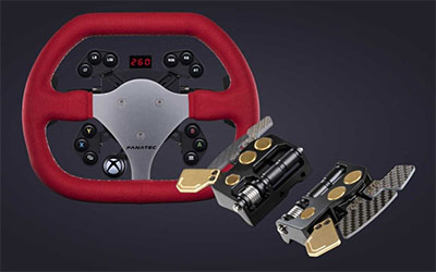 CLUBSPORT STEERING WHEEL FLAT 2 V2 FOR XBOX ADVANCED BUNDLE