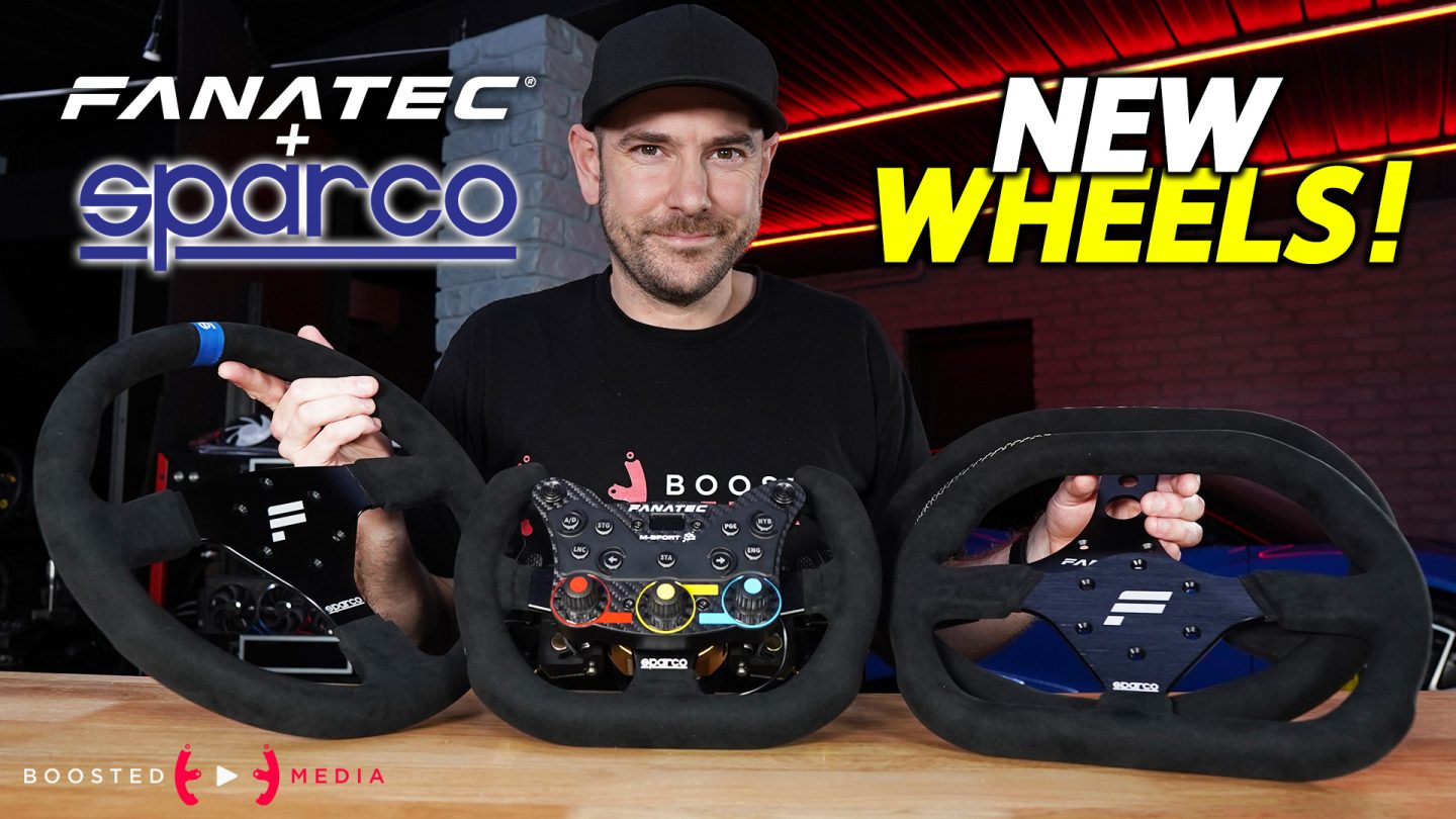 Fanatec Sparco Rims - Boosted Media
