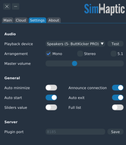 SimHaptic Setup Guide