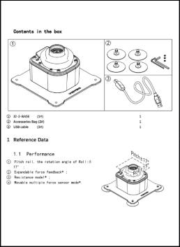 Winwing Orion Joystick Base Review Manual