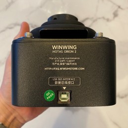 Winwing Orion Joystick Base Review Construction