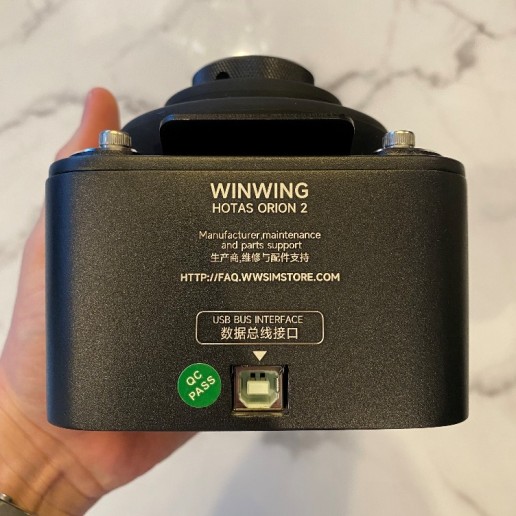 Winwing Orion Joystick Base Review Construction
