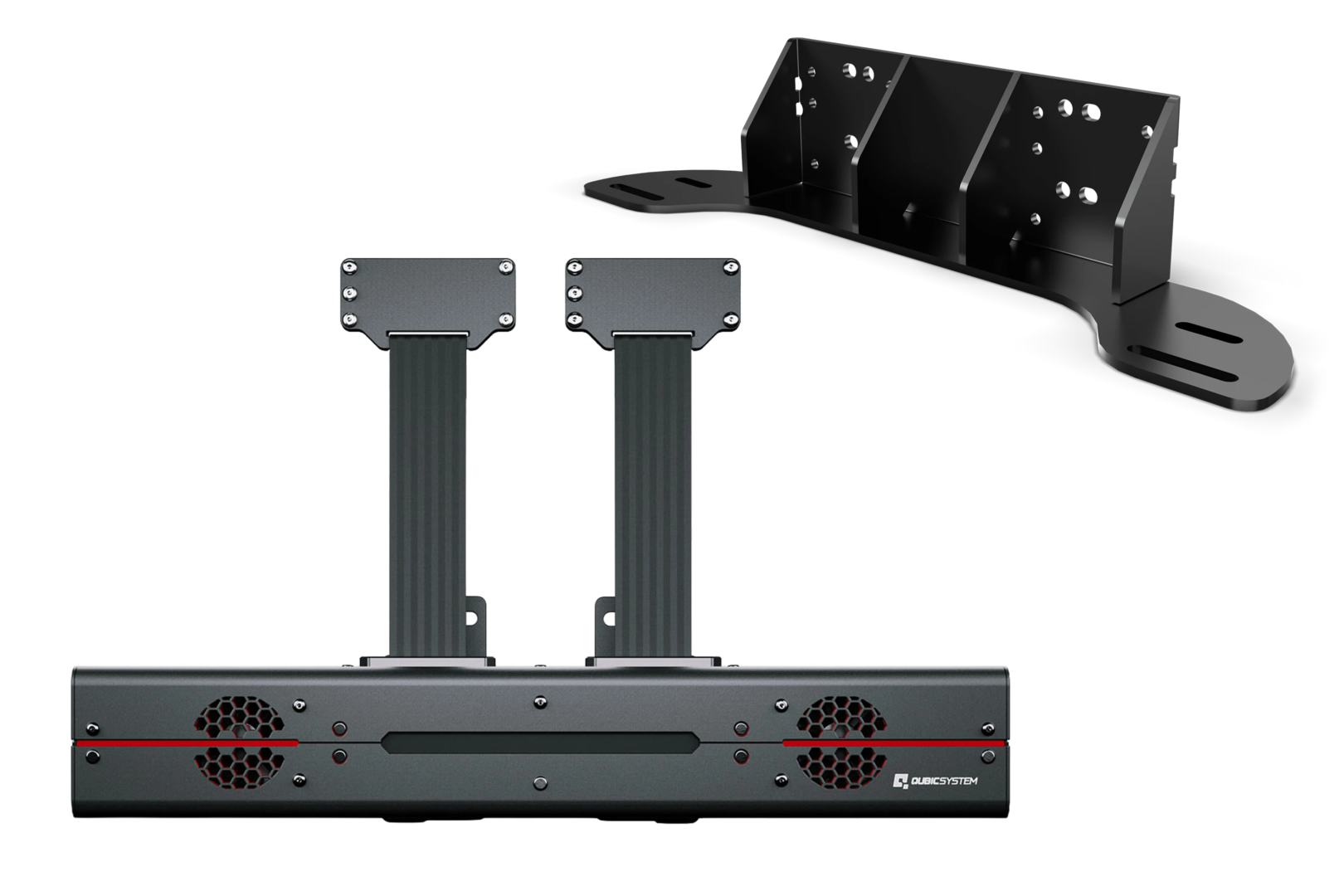 Qubic Seat Belt Tensioner with Universal Bracket – for Trak Racer and Non-Trak Racer Cockpits