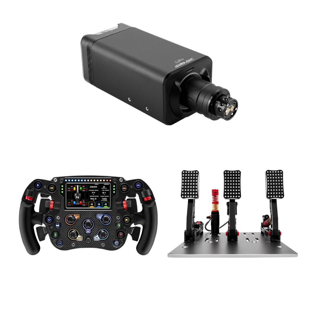 Simagic Checkered-Flag-FX Pro-P2000 Hydraulic-Ultimate Setup
