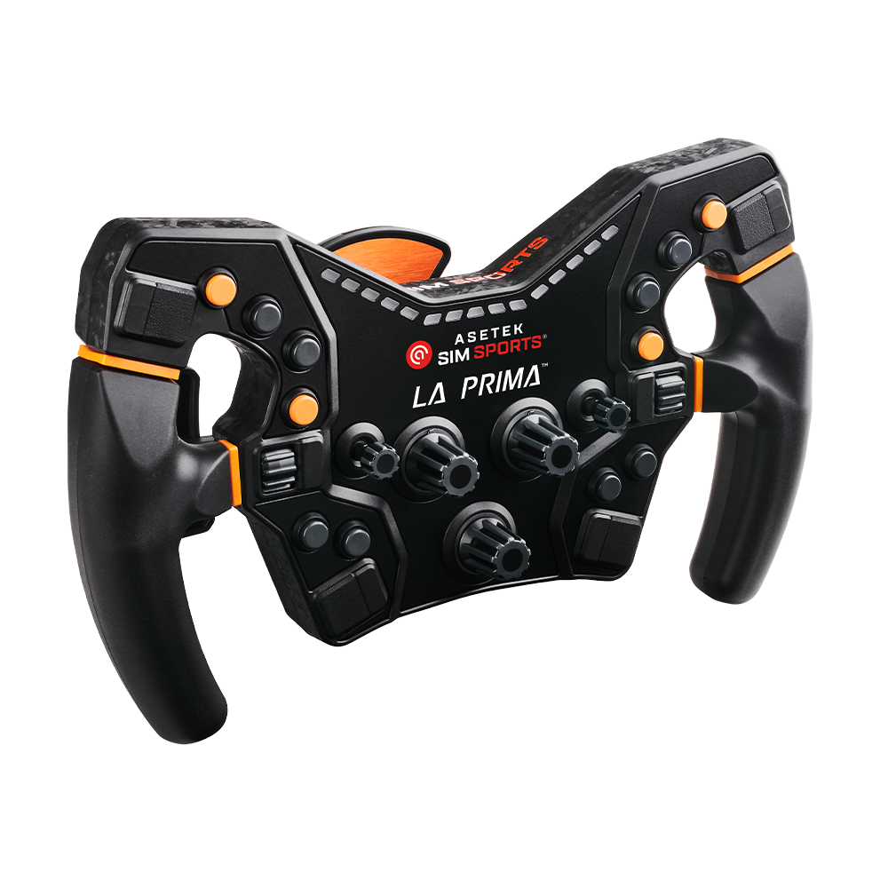 La Prima™ Formula Steering Wheel (Orange)