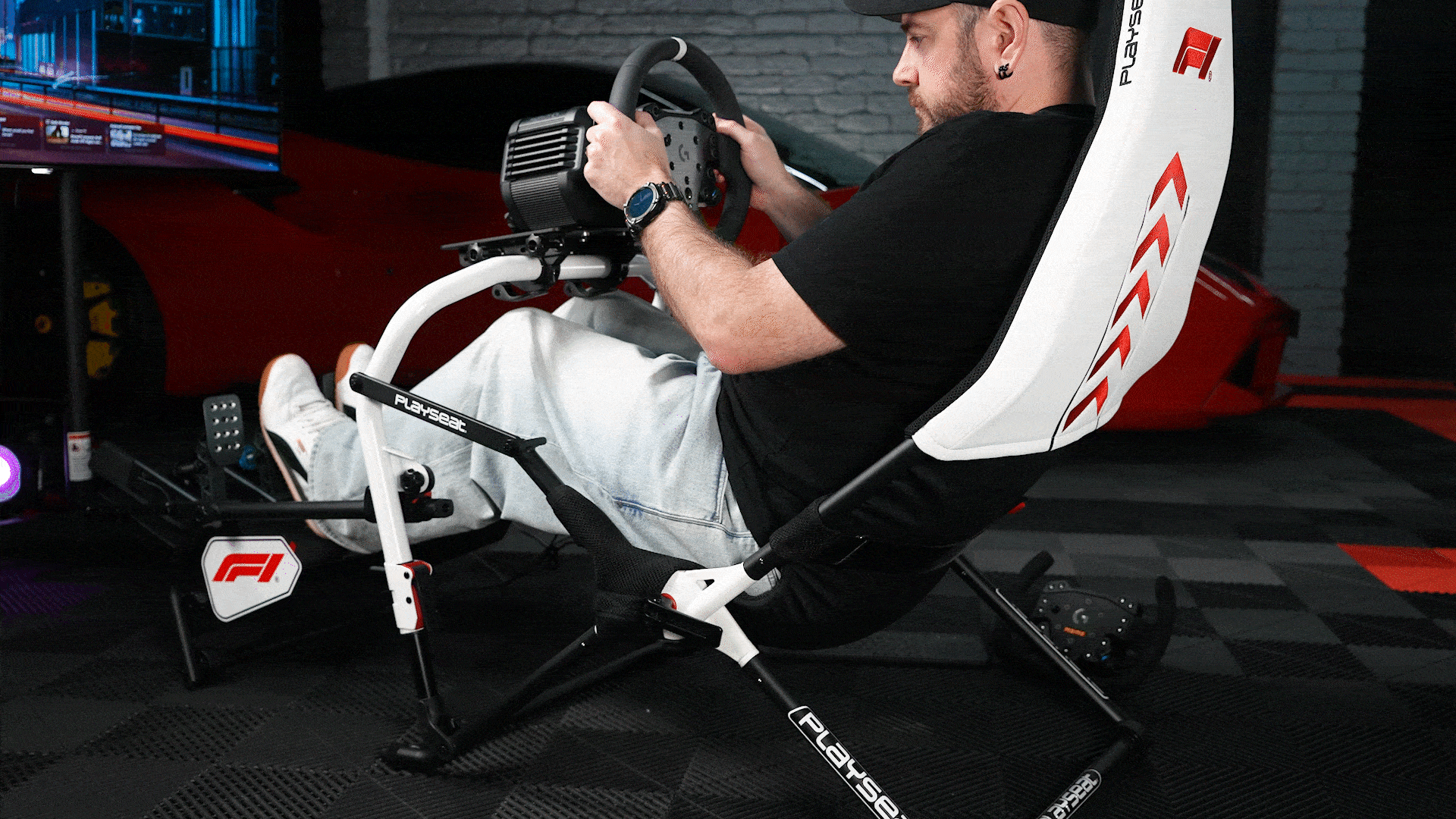 Playseat-Challenge-DD-F1-flex-test