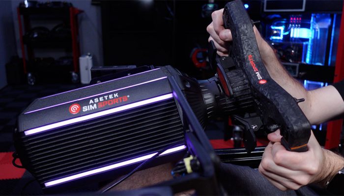 Asetek Invicta Wheelbase Driving Testing